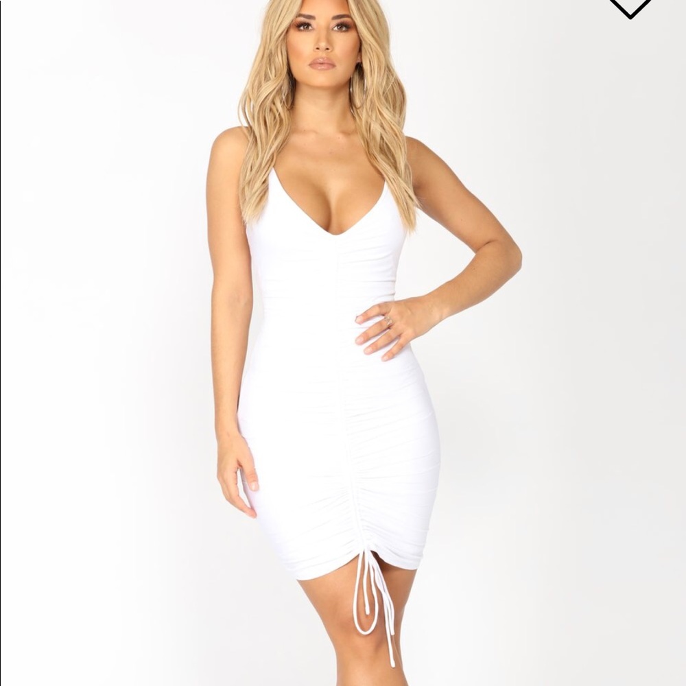 White dress size large